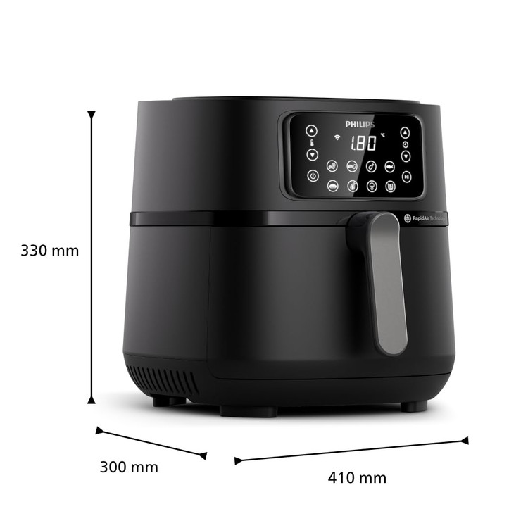 سرخکن و هواپز هوشمند فیلیپس مدل HD9285/96 – ظرفیت 7.2 لیتر – با قابلیت اتصال به Wi-Fi