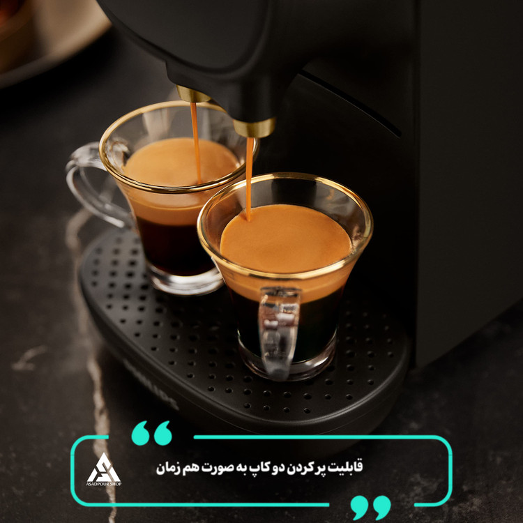 نسپرسوساز کپسولی فیلیپس مدل L’OR Barista LM9012 – فشار 19 بار – ساخت رومانی