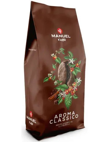 دانه قهوه مانوئل مدل آروما کلاسیکو ۱ کیلوگرم (Manuel Aroma Classico)